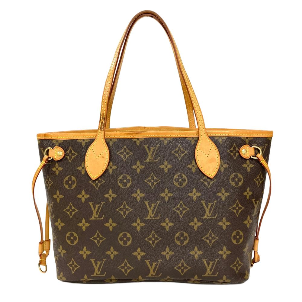 LOUIS VUITTON Brown Monogram Canvas Neverfull PM Tote Bag - Picture 3 of 13